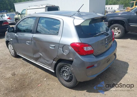 2017 Mitsubishi Mirage Es из США, поврежденный, VIN ML32A3HJ7HH019374